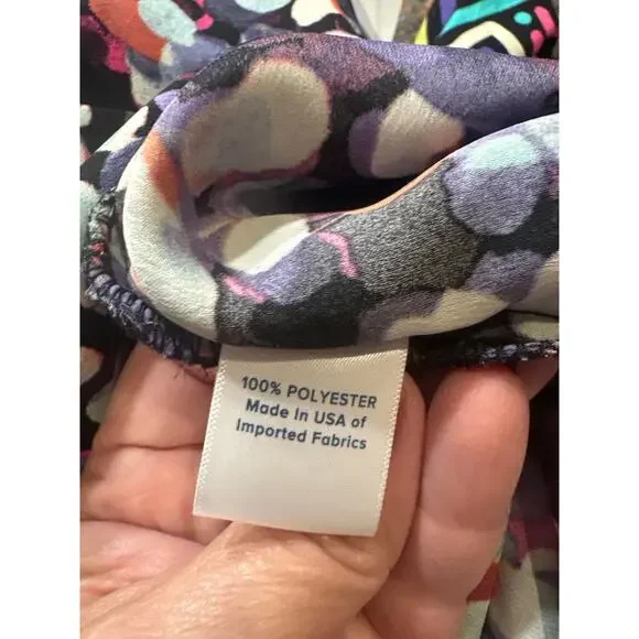 Allison Joy Multicolor Dot Pattern Blousy Cami Size XS - Picture 5 of 5